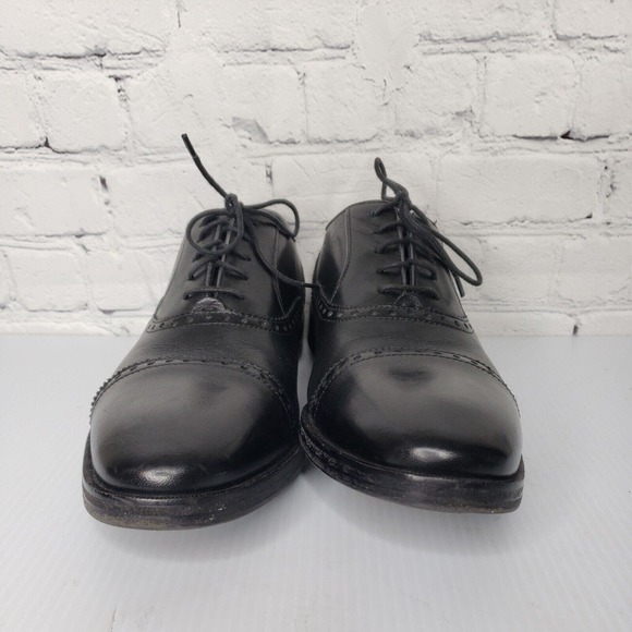 Cole Haan Men's Hamilton Grand Cap Toe Oxford Black C23756 Sz 9.5M - Picture 2 of 9